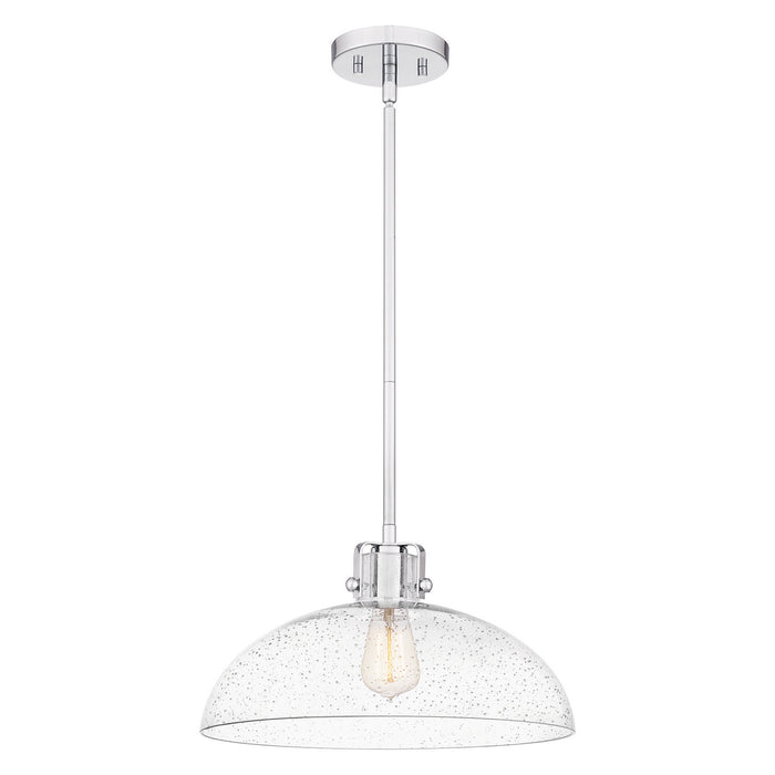 Quoizel QP5360C One Light Pendant, Polished Chrome
