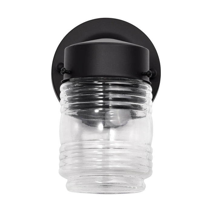 Nuvo Lighting 62-1573 LED Mason Jar, Black