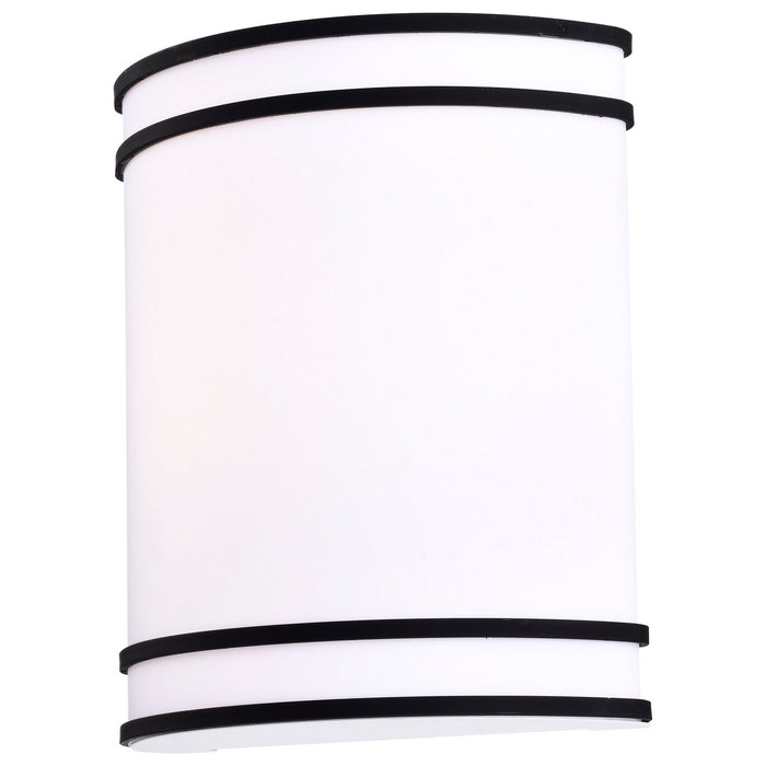 Nuvo Lighting 62-1745 LED Wall Sconce, Matte Black