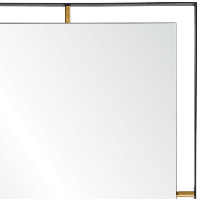Varaluz 610030 Mirror, Matte Black