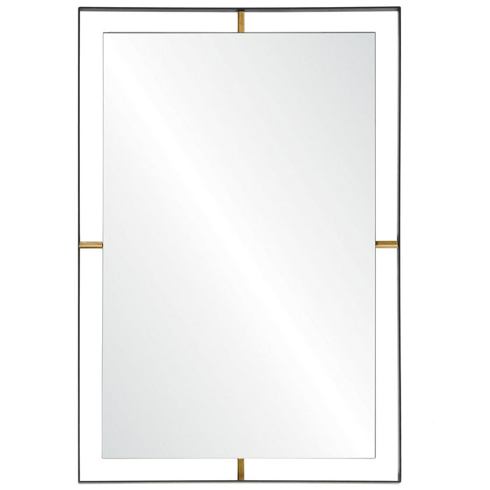 Varaluz 610030 Mirror, Matte Black