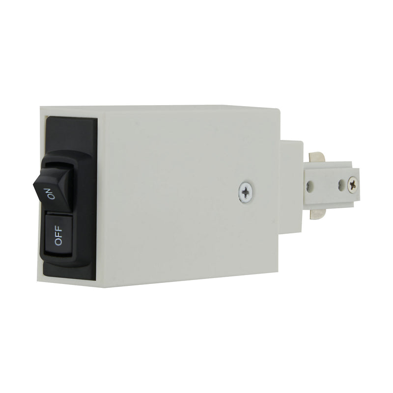 Nuvo Lighting TL105 Live End Cur Lim 8A, White