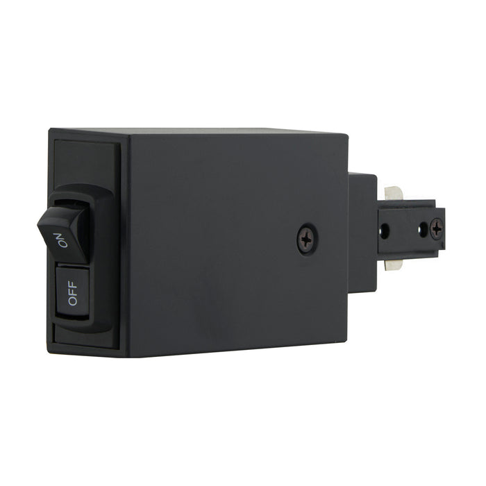 Nuvo Lighting TL115 Live End Cur Lim 8A, Black