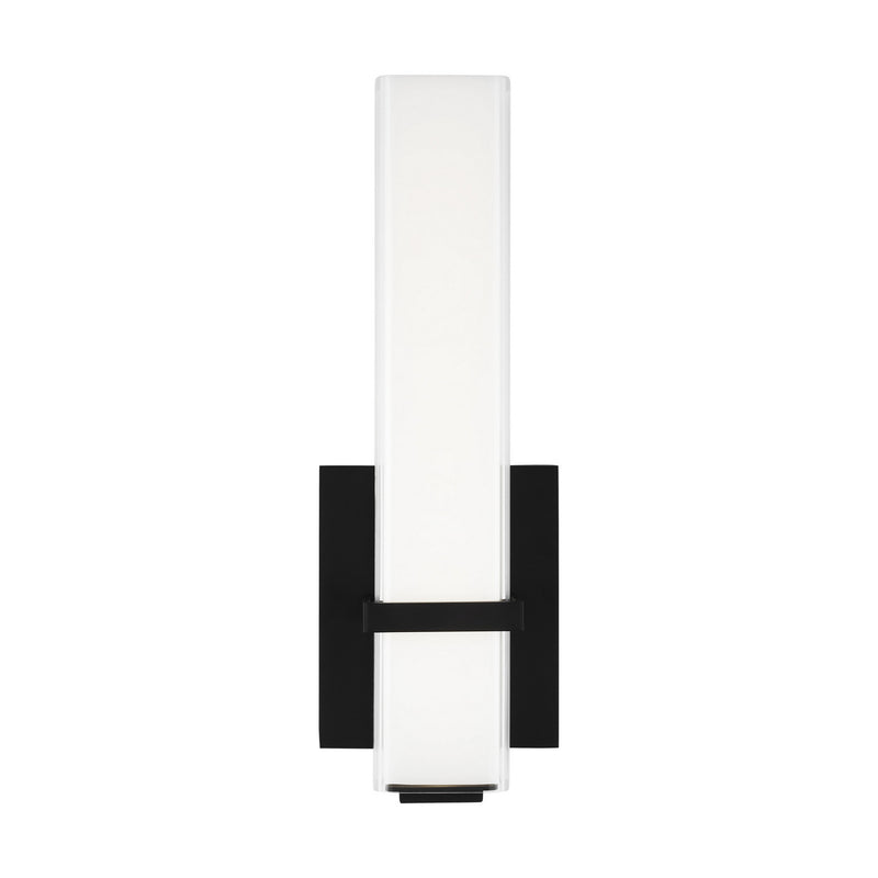 Visual Comfort Modern 700BCMLN13WB-LED930-277 LED Bath, Nightshade Black