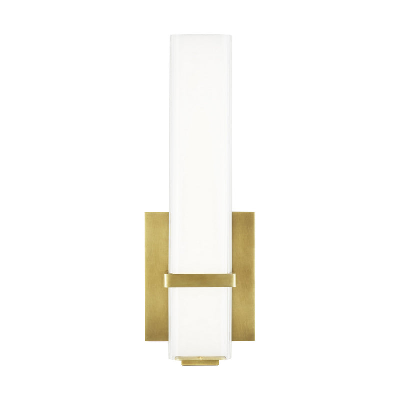 Visual Comfort Modern 700BCMLN13WNB-LED930-277 LED Bath, Natural Brass