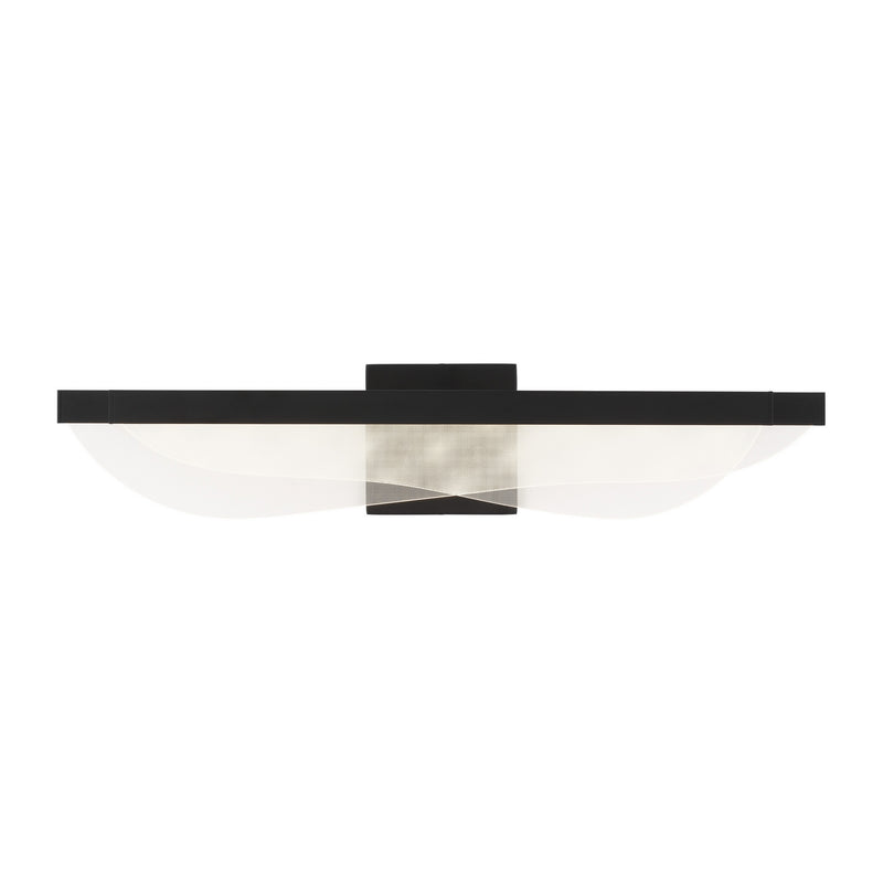Visual Comfort Modern 700BCNYR25B-LED930-277 LED Bath, Nightshade Black