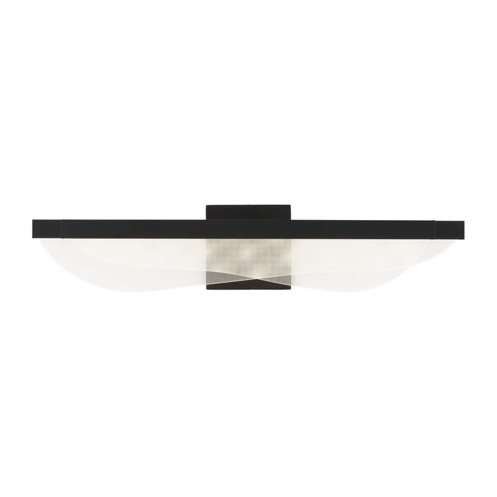 Visual Comfort Modern 700BCNYR25B-LED930-277 LED Bath, Nightshade Black