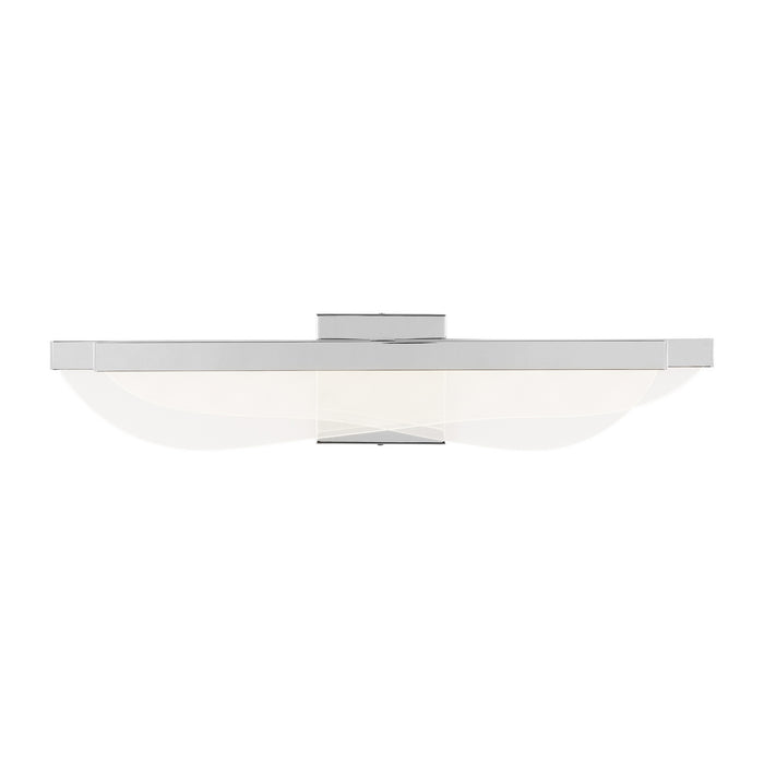 Visual Comfort Modern 700BCNYR25N-LED930 LED Bath, Polished Nickel