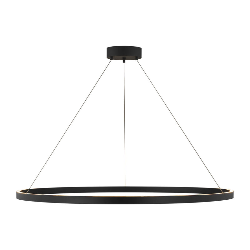 Visual Comfort Modern 700FIA48B-LED930 LED Suspension, Matte Black