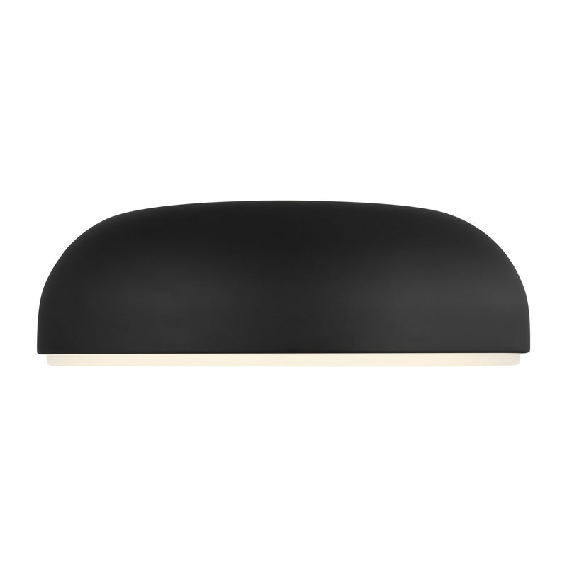 Visual Comfort Modern 700FMKOSA13B-LED930 LED Flush Mount, Nightshade Black