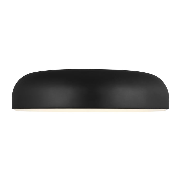 Visual Comfort Modern 700FMKOSA18B-LED930 LED Ceiling Mount, Nightshade Black