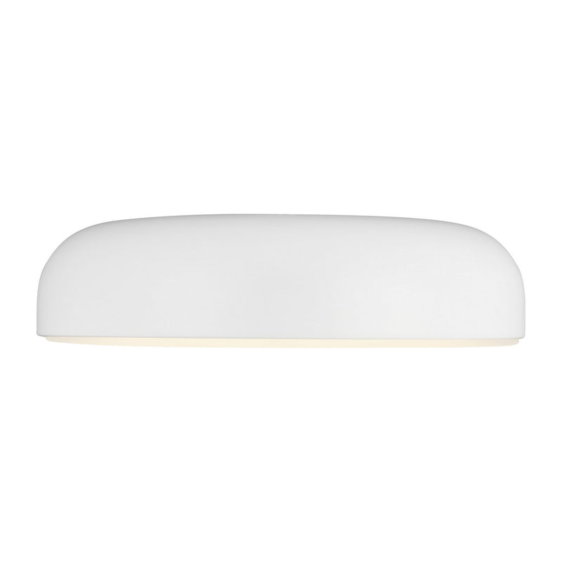 Visual Comfort Modern 700FMKOSA18W-LED930 LED Ceiling Mount, Matte White