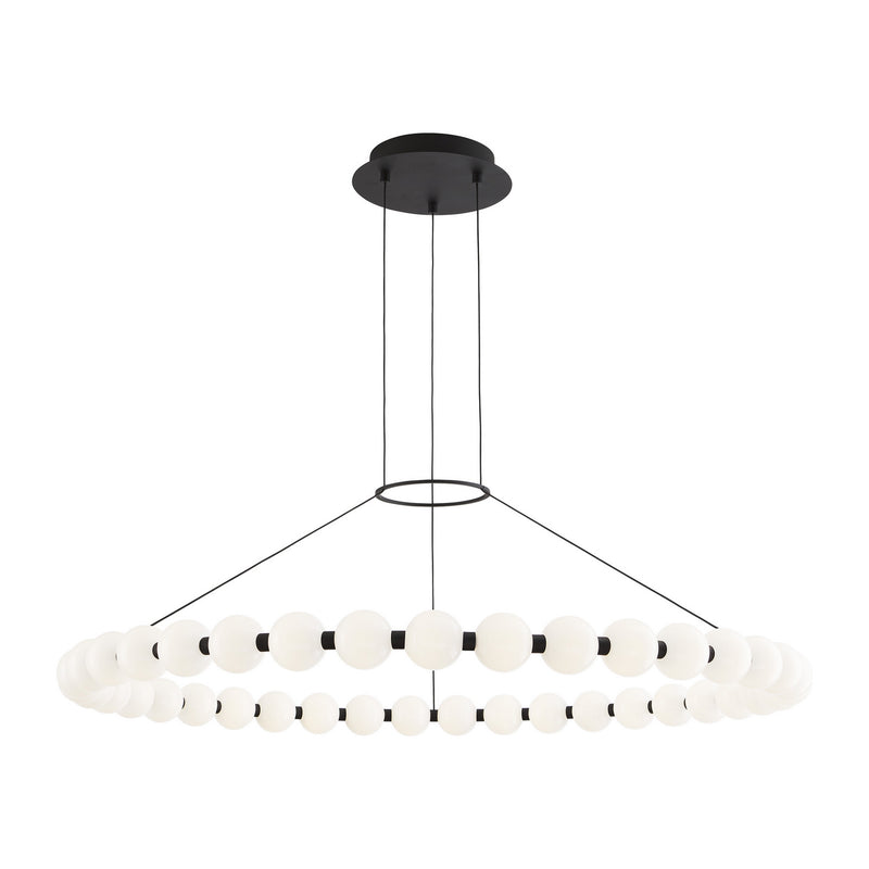 Visual Comfort Modern 700OBT42B-LED927 LED Chandelier, Nightshade Black