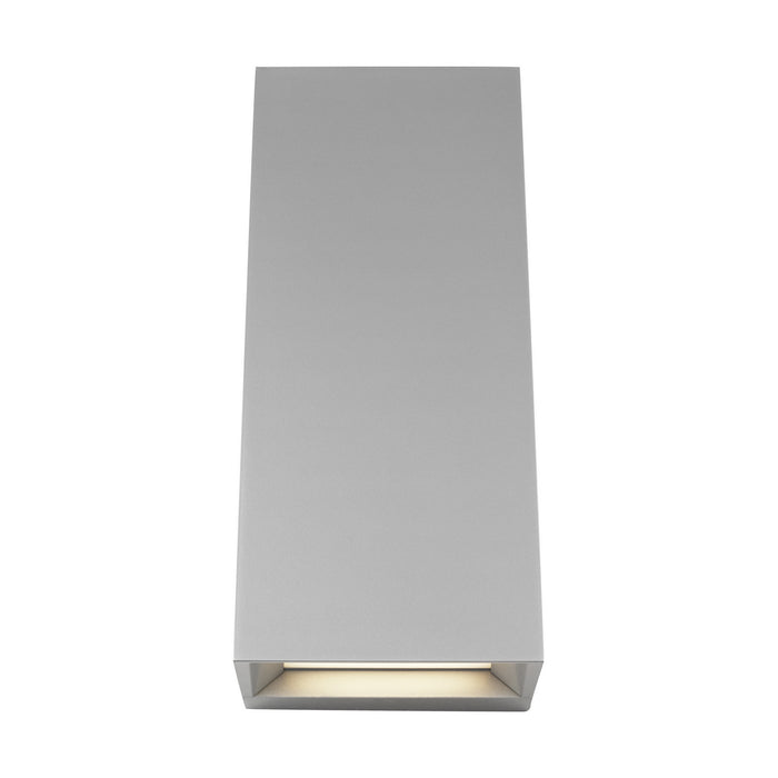 Visual Comfort Modern 700OWPIT12I-LED930 LED Outdoor Wall Mount, Silver