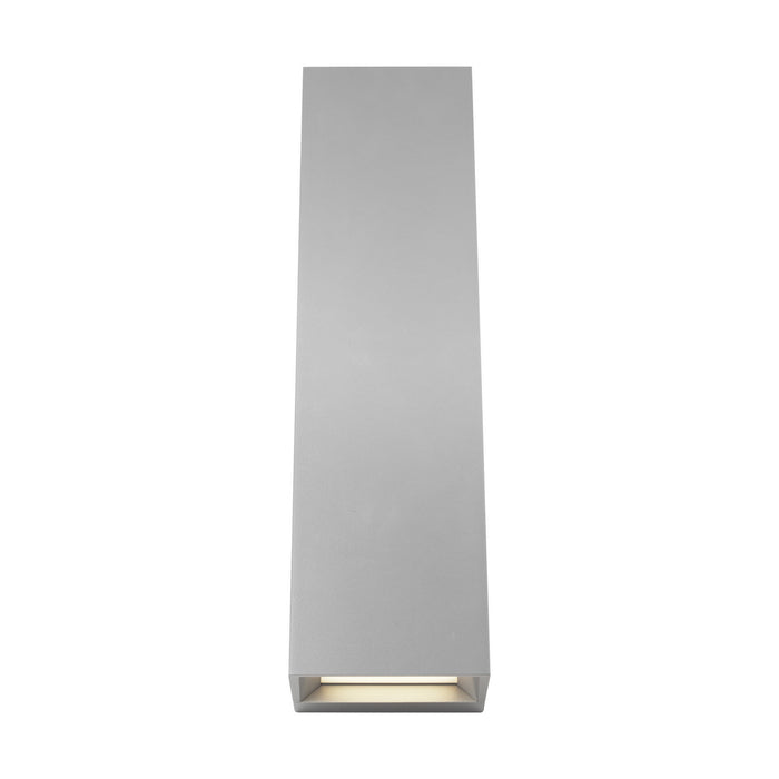 Visual Comfort Modern 700OWPIT19I-LED930-277 LED Outdoor Wall Mount, Silver