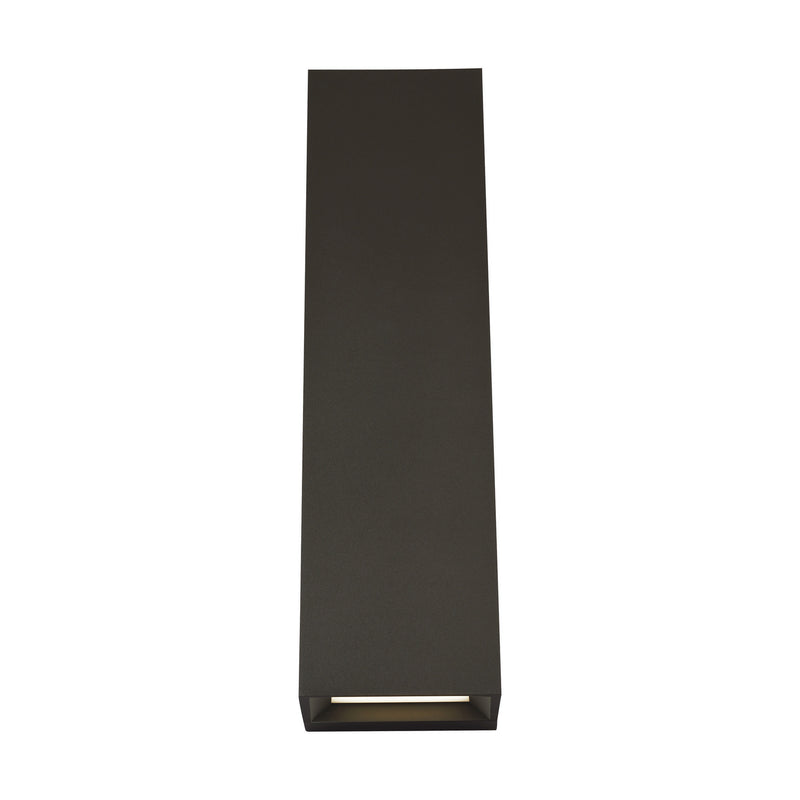 Visual Comfort Modern 700OWPIT19Z-LED930-277 LED Outdoor Wall Mount, Bronze