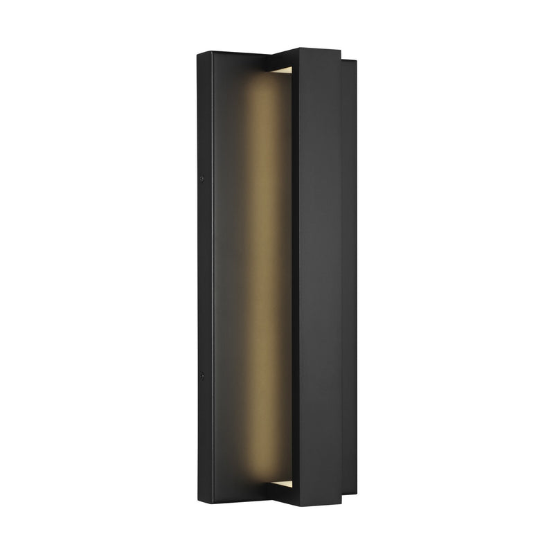 Visual Comfort Modern 700OWWND16B-LED930 LED Outdoor Wall Mount, Black