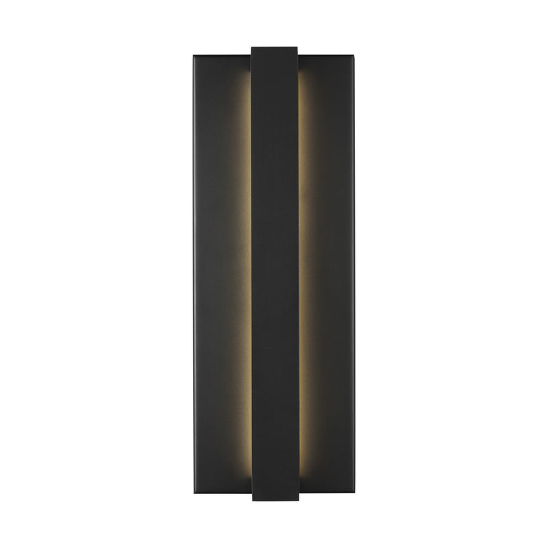 Visual Comfort Modern 700OWWND16B-LED930 LED Outdoor Wall Mount, Black
