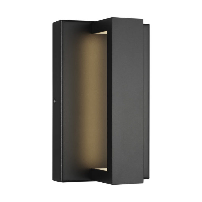 Visual Comfort Modern 700OWWND8B-LED930 LED Outdoor Wall Mount, Black