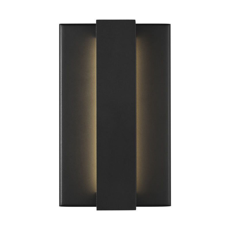 Visual Comfort Modern 700OWWND8B-LED930 LED Outdoor Wall Mount, Black