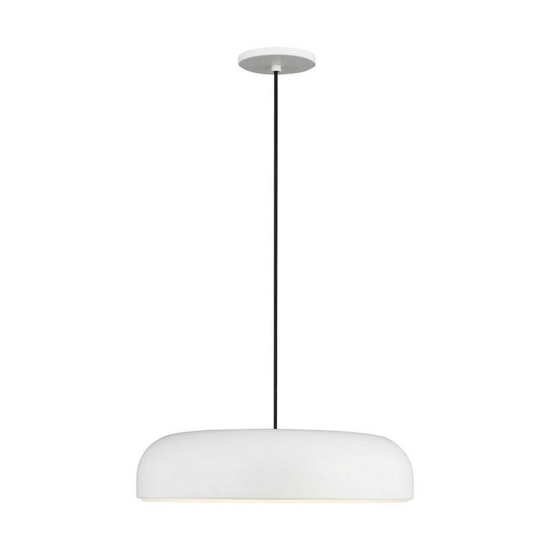 Visual Comfort Modern 700TDKOSA18W-LED930 LED Pendant, Matte White