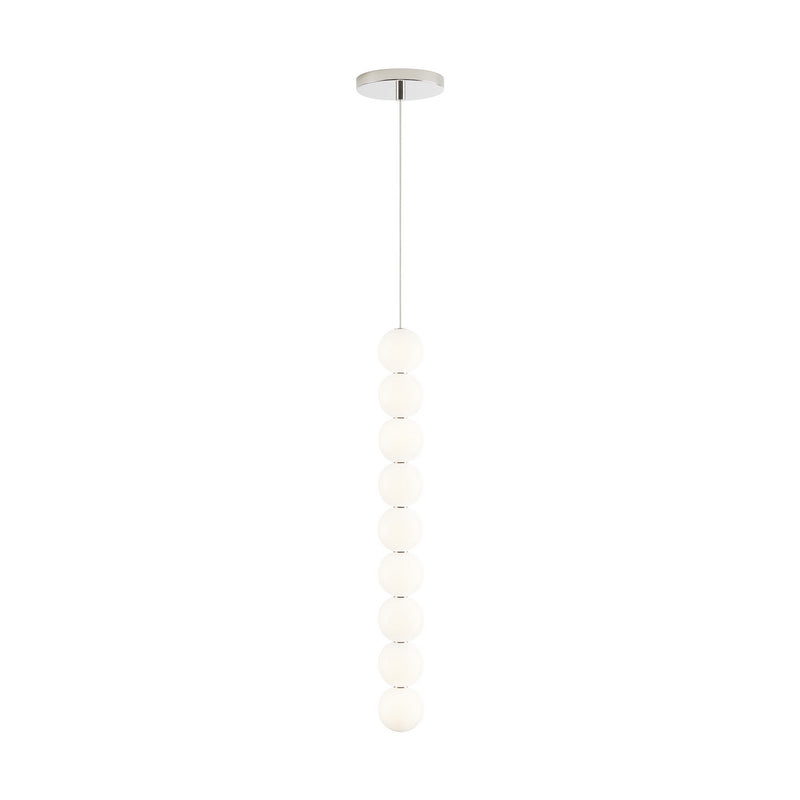 Visual Comfort Modern 700TDOBT9N-LED927 LED Pendant, Polished Nickel