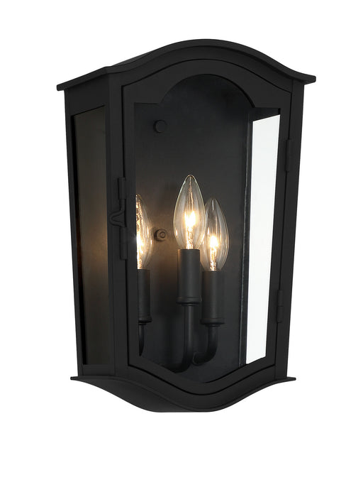 Minka-Lavery 73201-66 Three Light Outdoor Wall Mount, Sand Coal