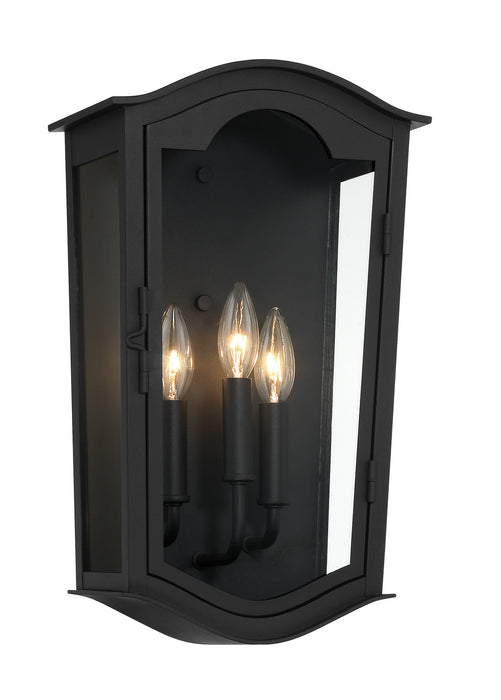 Minka-Lavery 73202-66 Three Light Outdoor Wall Mount, Sand Coal