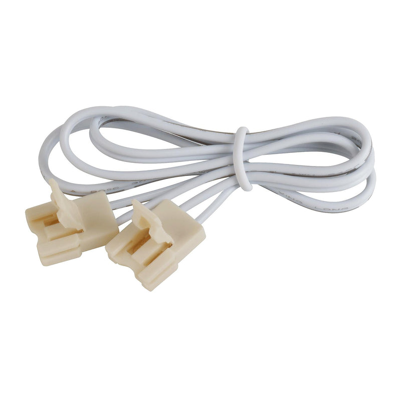 Generation Lighting 905004-15 LED Tape 12 Inch Connector Cord, White