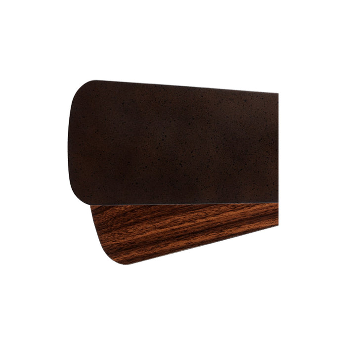Quorum 4258624121 Fan Blades, Oiled Bronze / Walnut