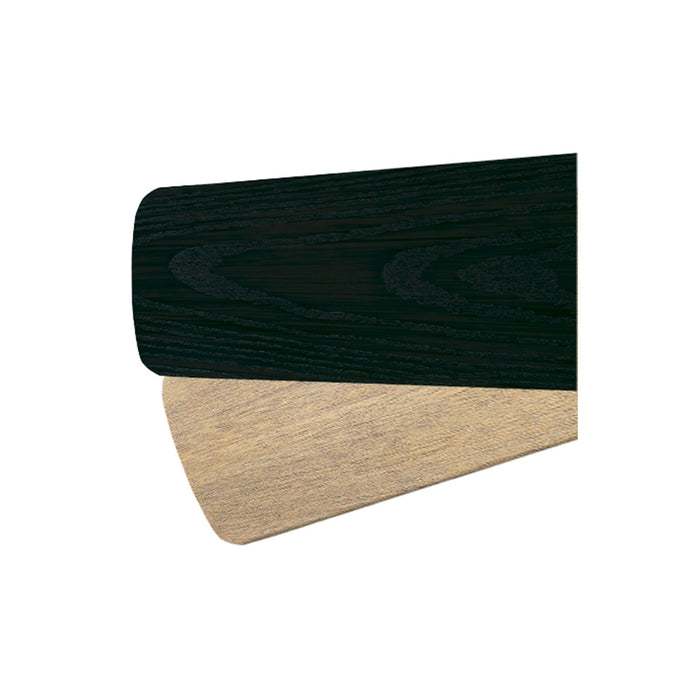 Quorum 5655941133 Fan Blade, Matte Black / Weathered Oak