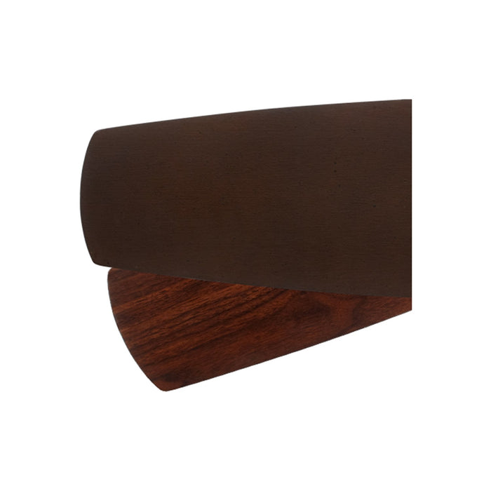 Quorum 5658624133 Fan Blades, Oiled Bronze / Walnut