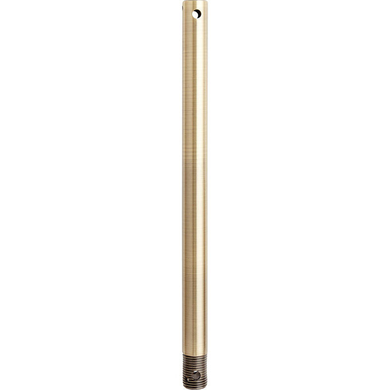 Quorum 6-124 Downrod, Antique Brass
