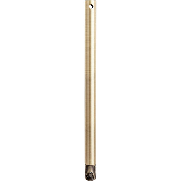 Quorum 6-124 Downrod, Antique Brass