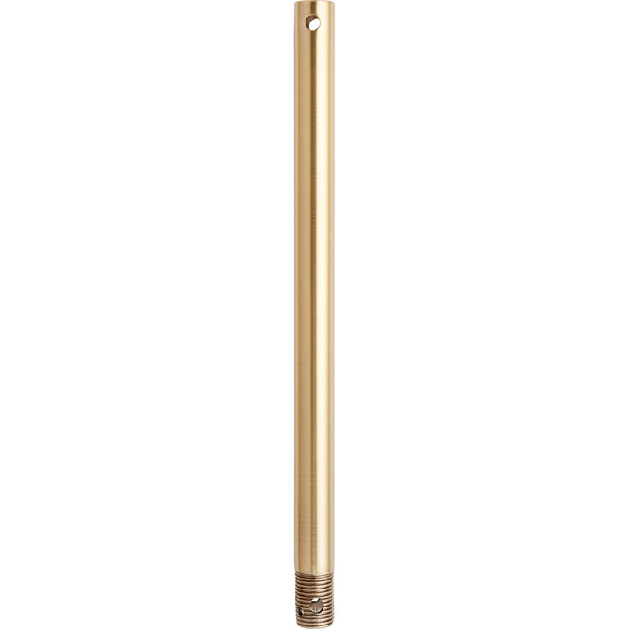 Quorum 6-1280 Downrod, Aged Brass