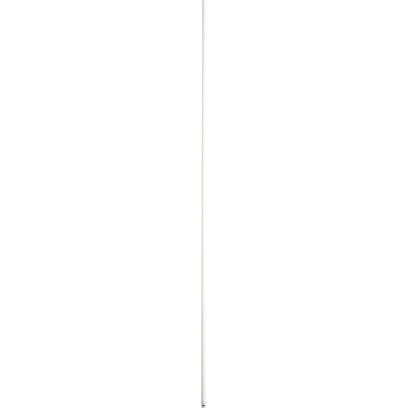 Quorum 6-728 Downrod, Studio White