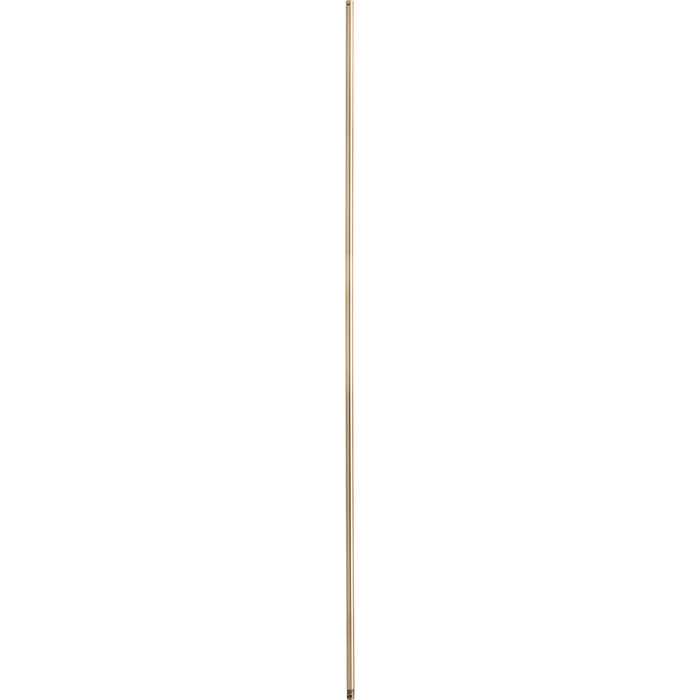 Quorum 6-7280 Downrod, Aged Brass