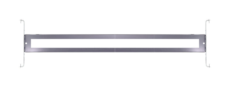 Satco 80-964 Rough-In Plate / Bars 24" Line, Silver