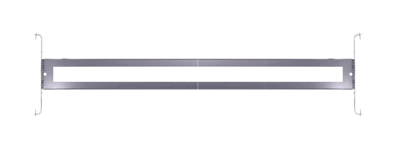 Satco 80-965 Rough-In Plate / Bars 32" Line, Silver