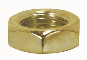 Satco 90-033 Locknut, Brass Plated