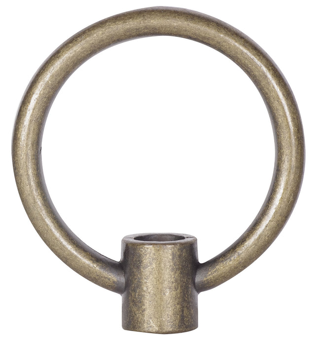 Satco 90-1726 2" Die Cast Fixture Loops, Antique Brass
