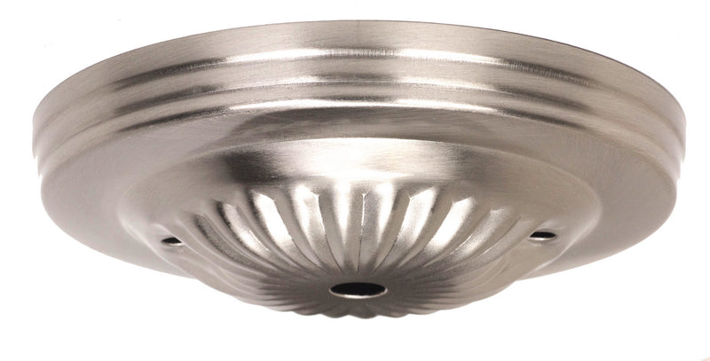 Satco 90-1879 Canopy, Brushed Nickel