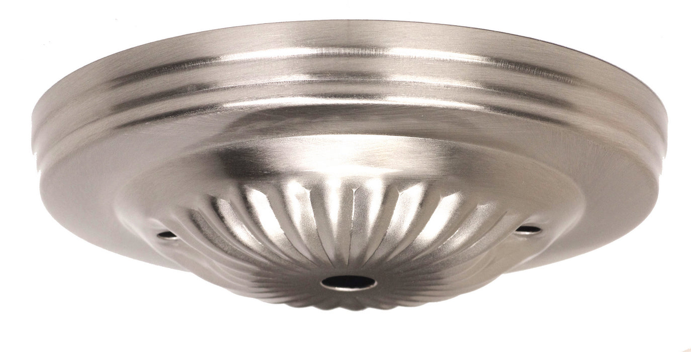 Satco 90-1879 Canopy, Brushed Nickel