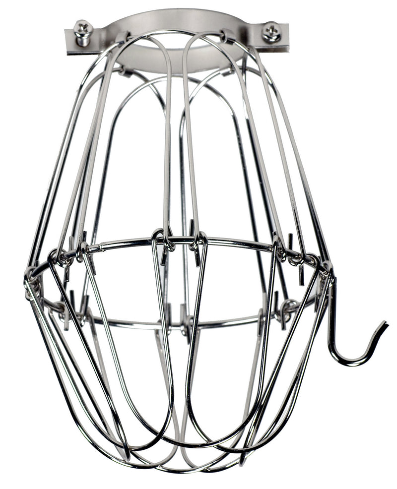 Satco 90-1912 Light Bulb Cage, Nickel