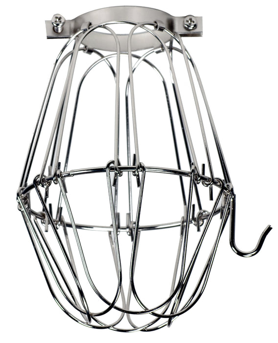 Satco 90-1912 Light Bulb Cage, Nickel