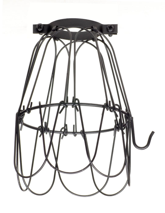 Satco 90-1916 Light Bulb Cage, Black