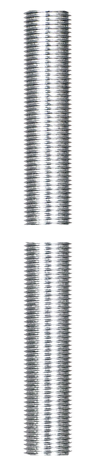 Satco 90-2626 Nipple, Zinc Plated