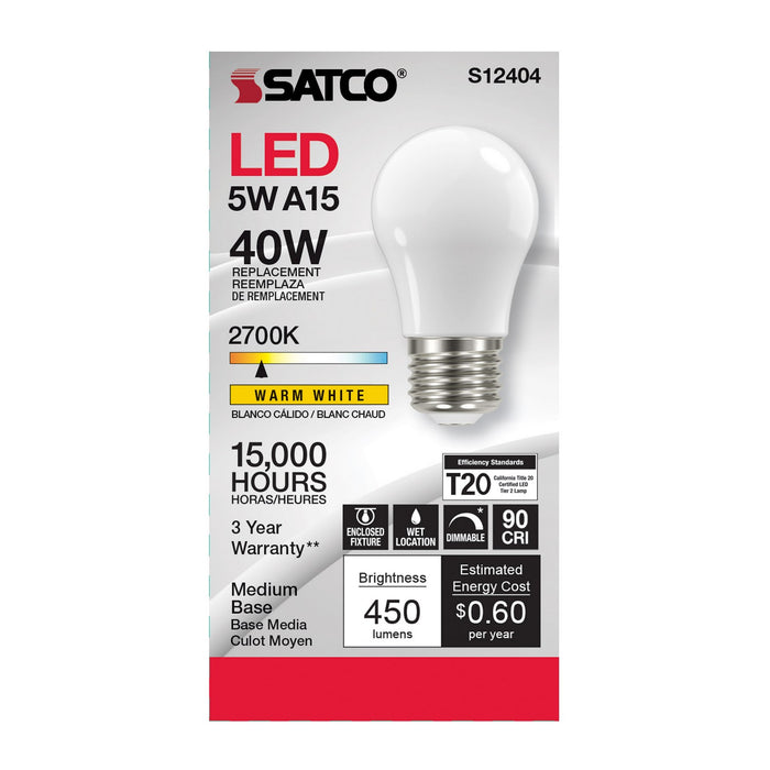 Satco S12404 Light Bulb, Soft White
