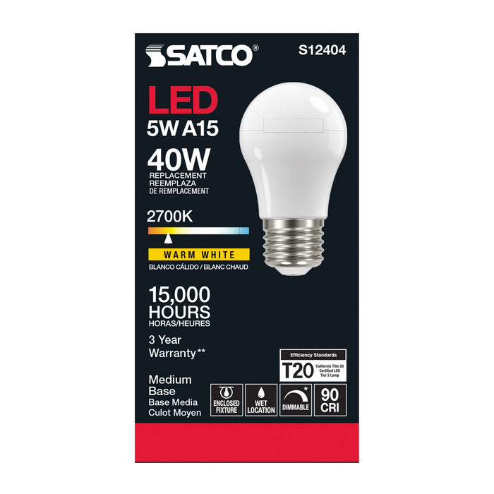 Satco S12404 Light Bulb, Soft White