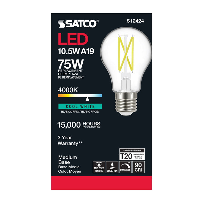 Satco S12424 Light Bulb, Clear